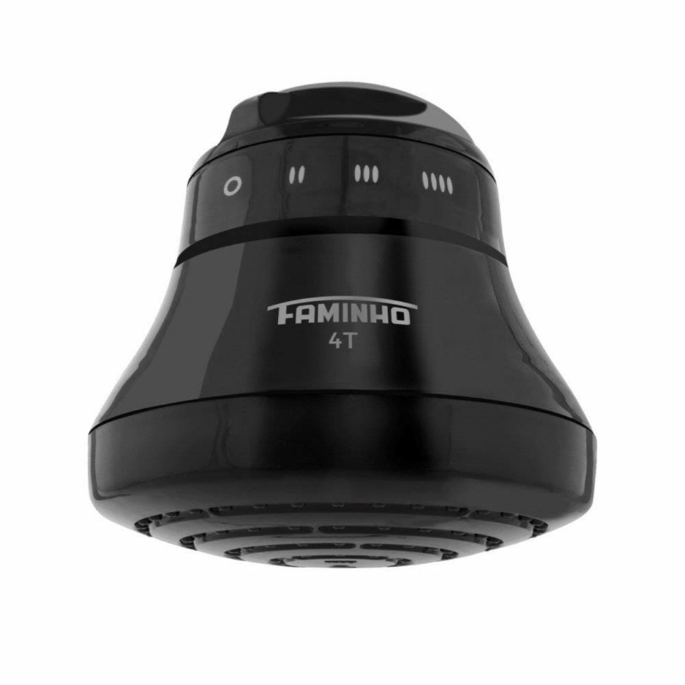 Chuveiro Ducha Faminho 4 Temperaturas 127x7800W Preto