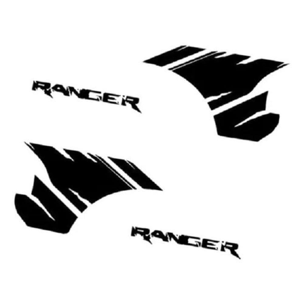 Kit Adesivo Faixas Caçamba Ford Ranger Ran73