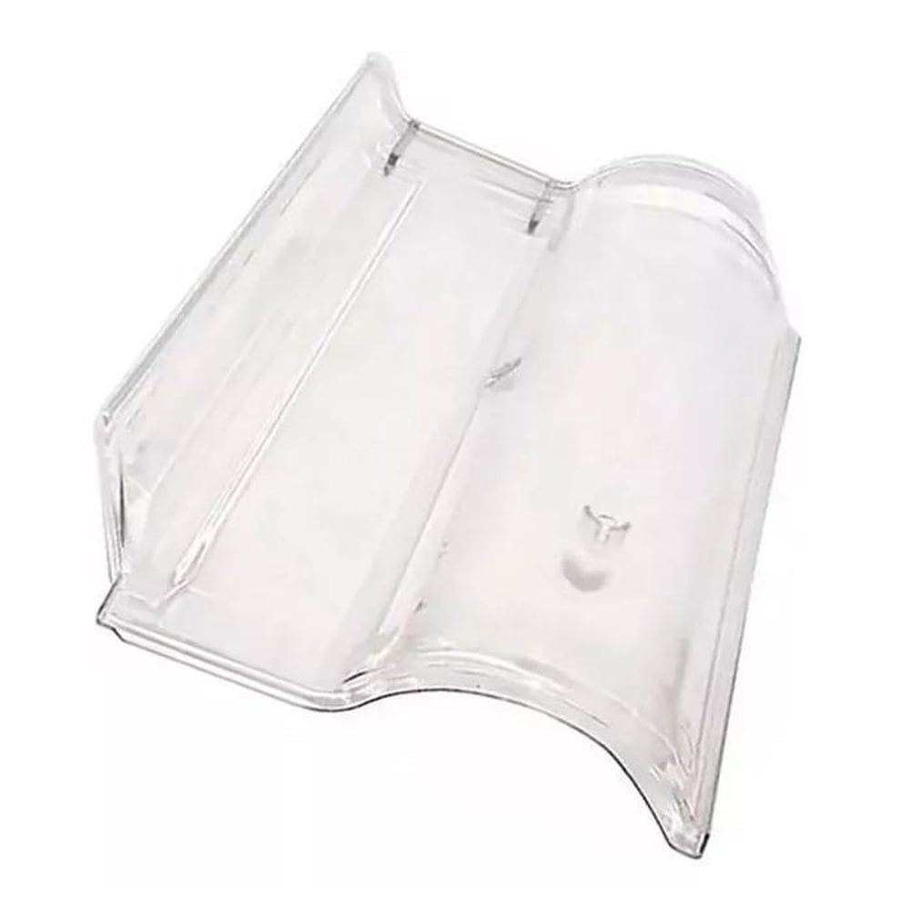 Kit 20 Telhas Transparente De Policarbonato Modelo Italiana