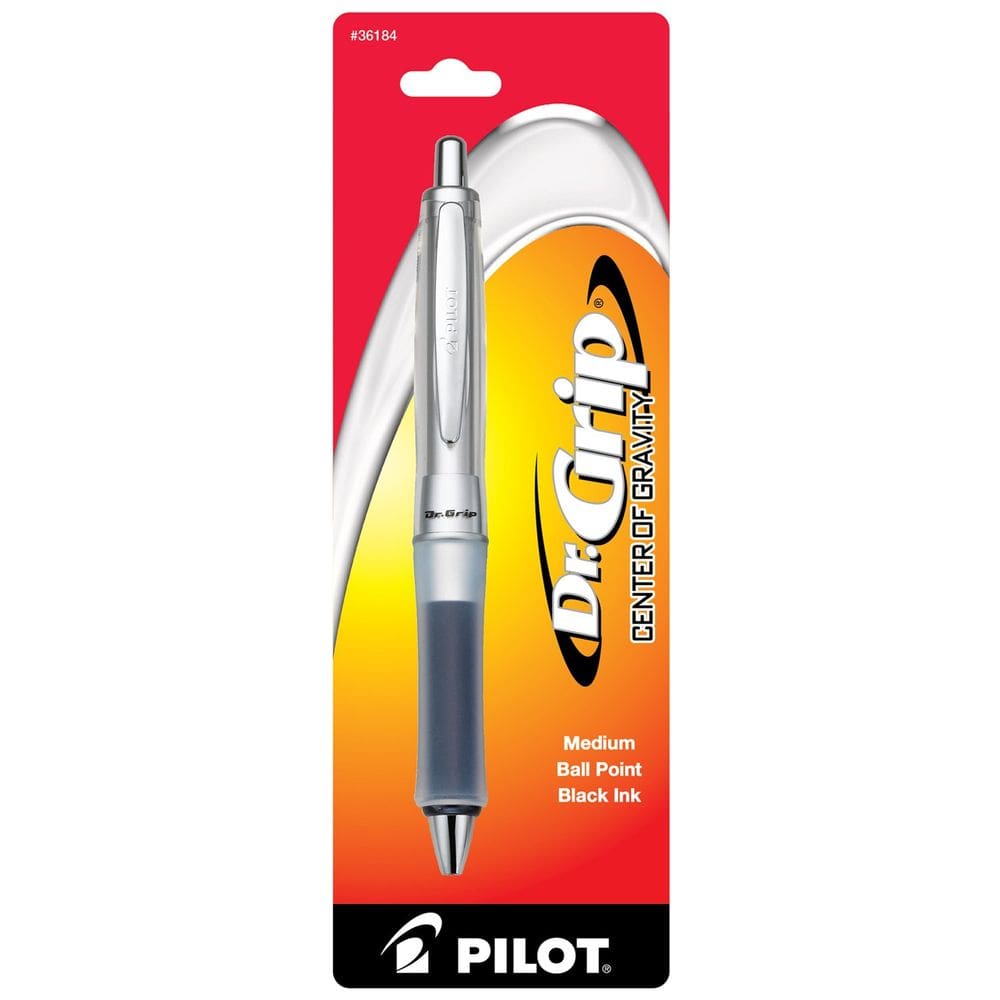 Caneta esferográfica PILOT Dr. Grip Center of Gravity Black Ink