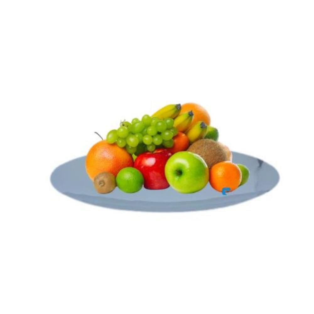 Centro de Mesa Fruteira Bandeja Redonda 30cm Luxo À La Mode