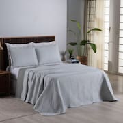 Kit Cobre Leito Colcha Queen Dupla Face Roma 3 Peças