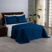 Kit Cobre Leito Colcha Casal Dupla Face Viena 3 Peças