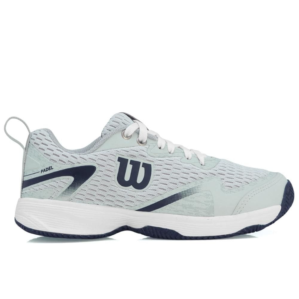 Tênis Wilson K Padel 3.0 - Clay Saibro - Cinza e Marinho