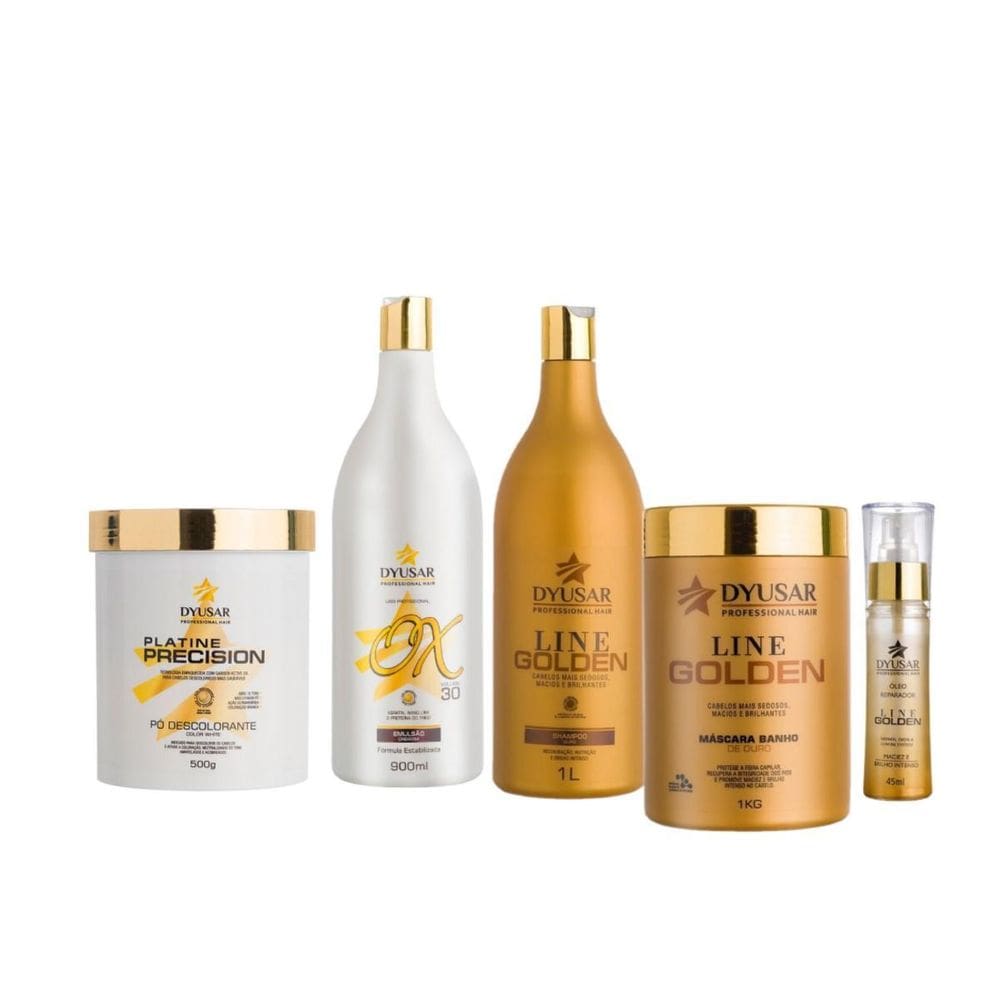 Kit De Hidratação Capilar E Descoloração Dyusar