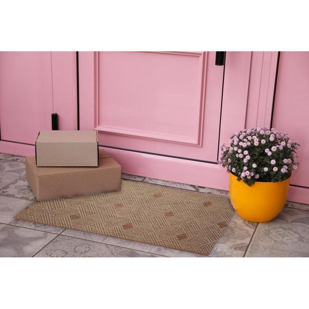 Tapete Capacho Passadeira Sisal Antiderrapante 0,66X1,00 Ps-