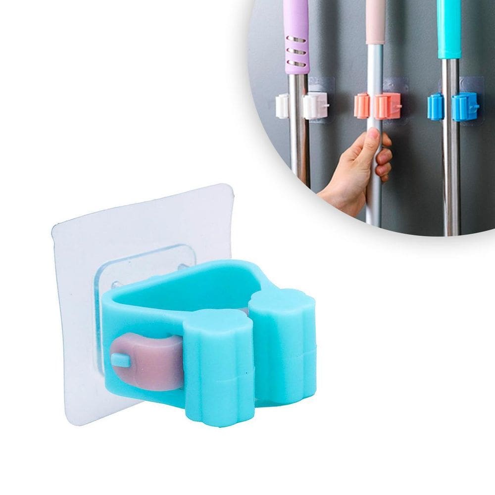 Suporte Parede Pendurar Vassoura Rodo Pá