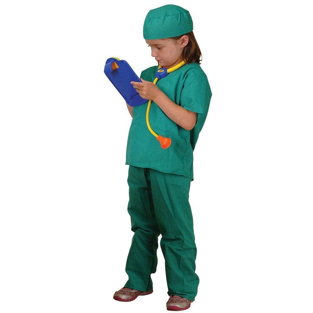 Brinquedos construtivos para trajes médicos de tamanho infantil
