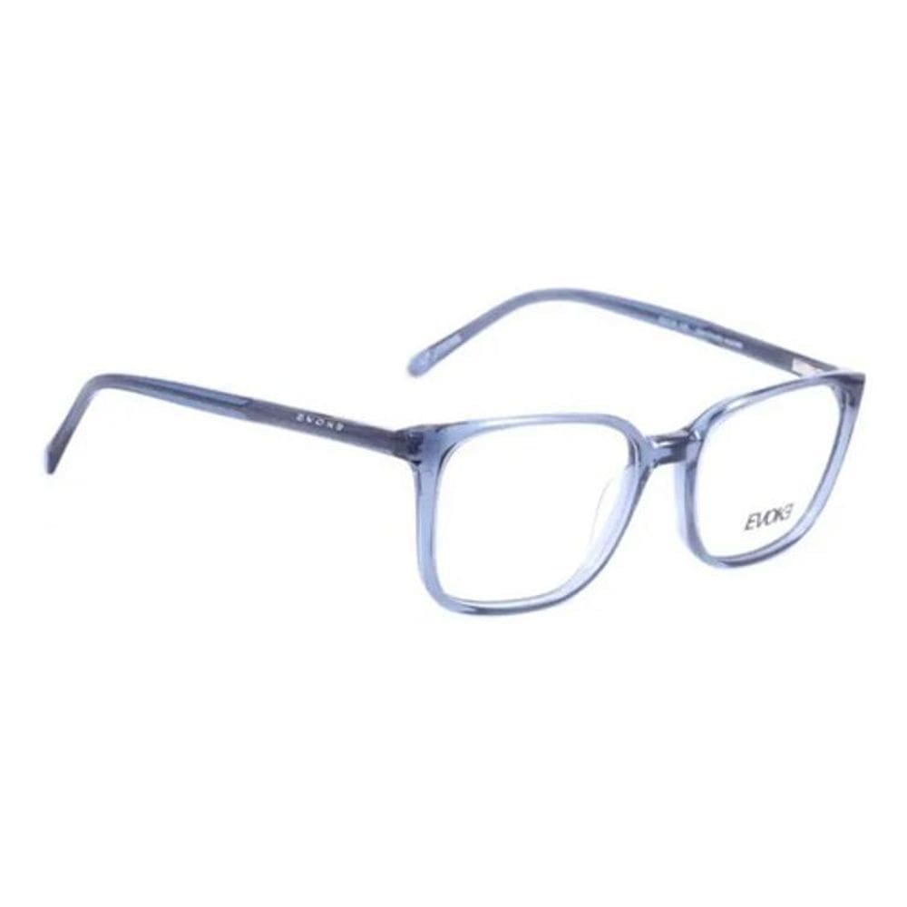 Óculos Armação Evoke Evk Rx70 D01 Masculino Retangular Azul