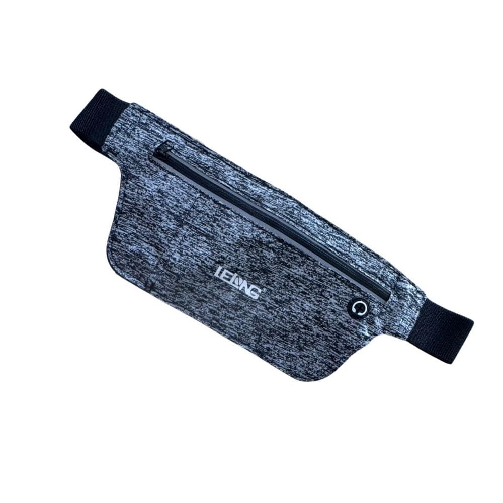 Pochete De Corrida Caminhada Entra Fone De Ouvido Preta