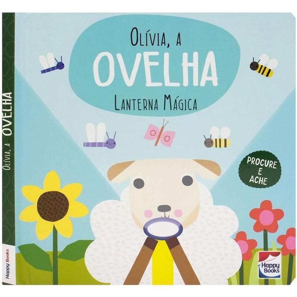 Livro Lanterna Mágica - Olivia, A Ovelha - Ed. Happy Books