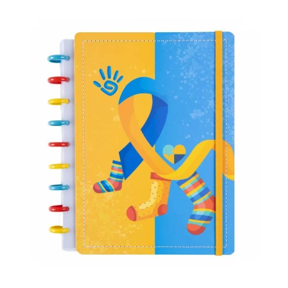 Caderno Disko Sindrome De Down M 190X255Mm 80Fls Dk22D255