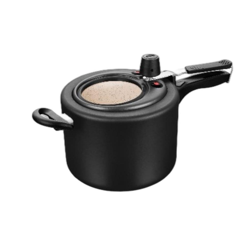 Panela de Pressão 4,5L Antiaderente com Visor de Vidro