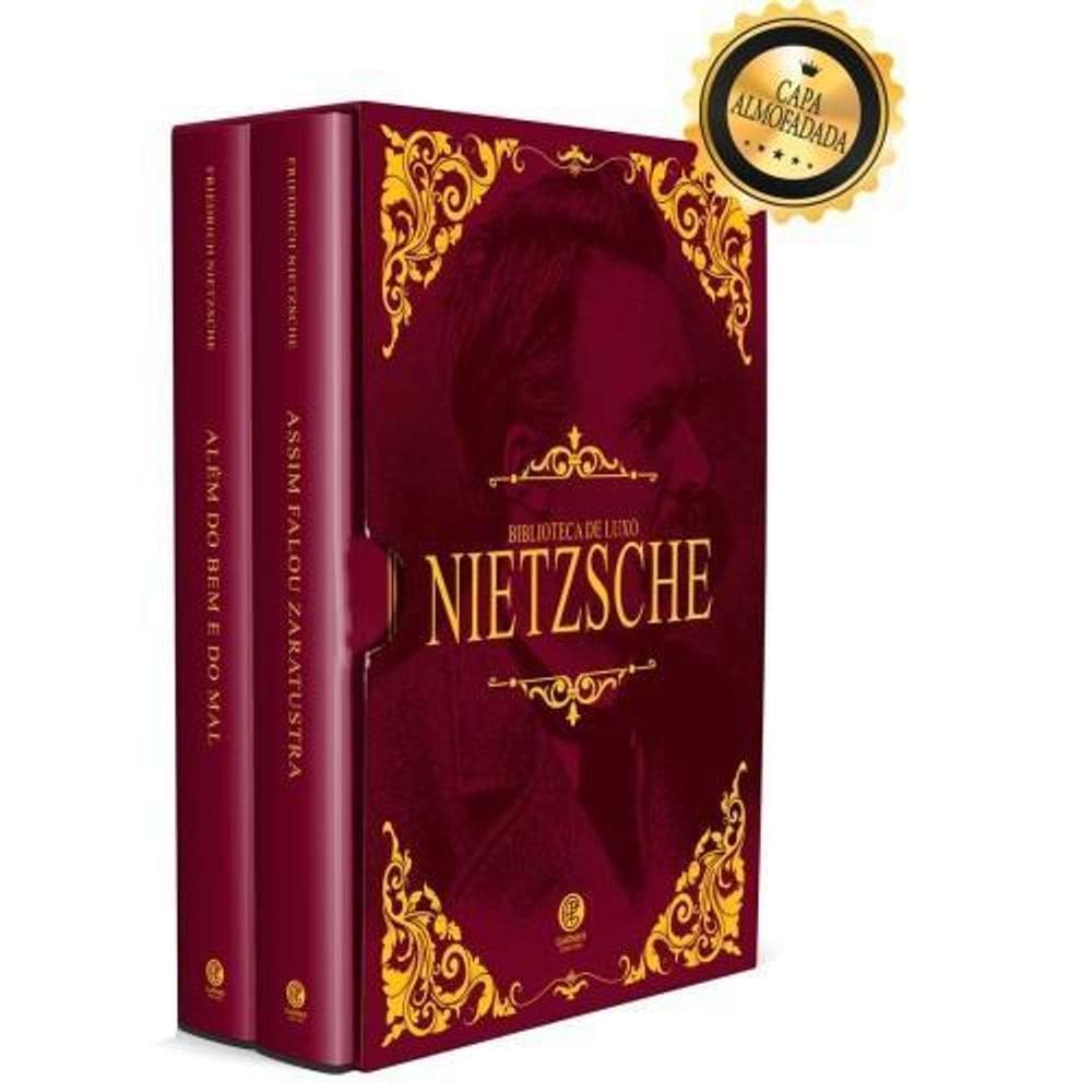 Box Com 2 Livros- Biblioteca De Luxo Nietzsche - Série Ouro