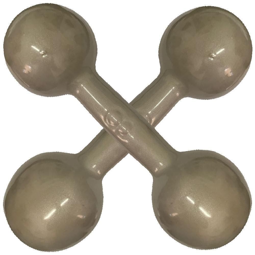 Par Halter Emborrachado 8Kg Peso Musculação Academia Treino