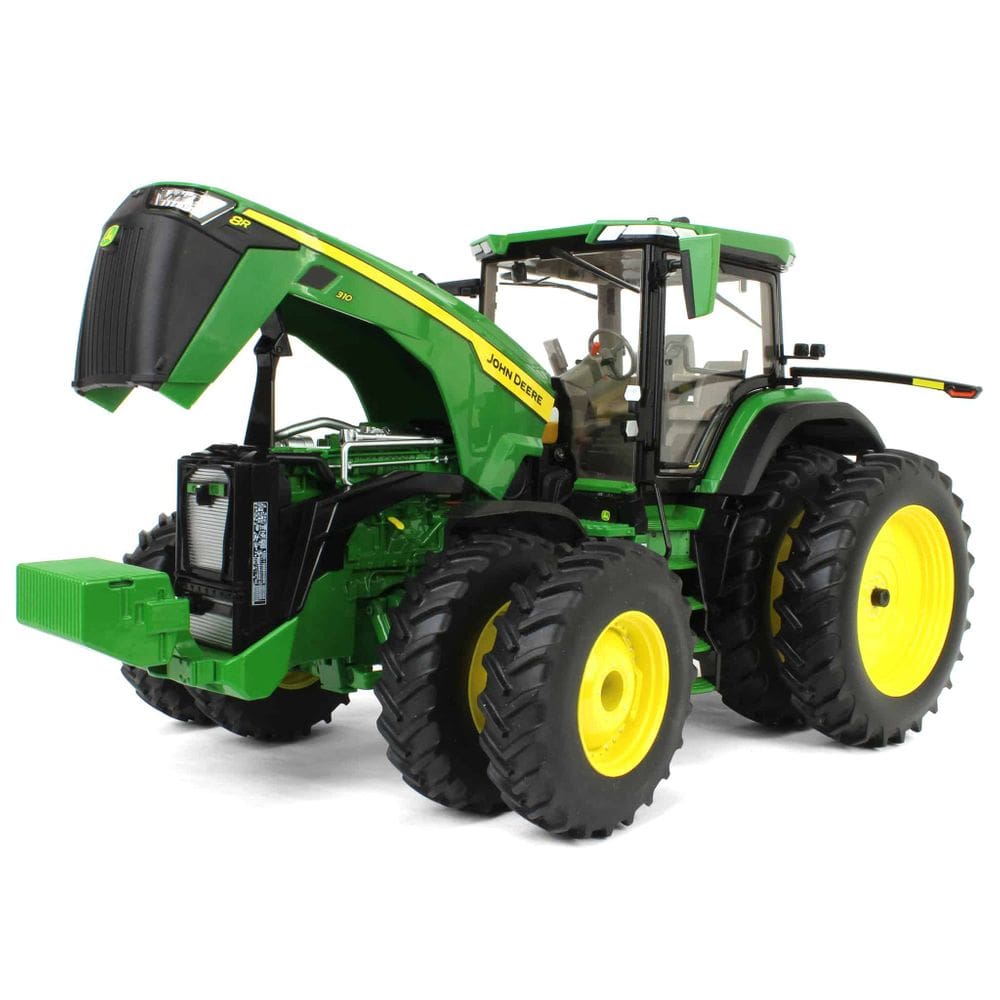 Trator John Deere 8R 310  Rodados Duplos - Escala 1:16 ERTL