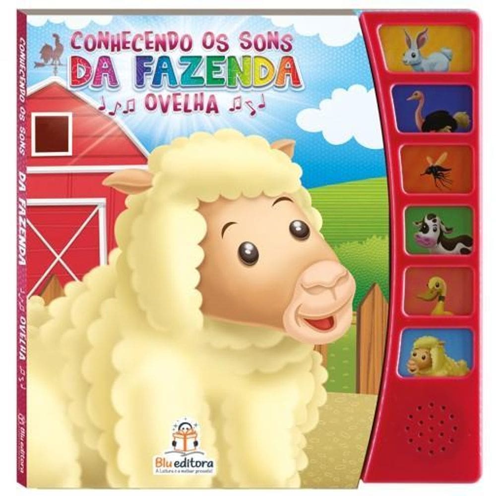 Livro Sonoro da Fazenda: Ovelha - Brinque e Leia