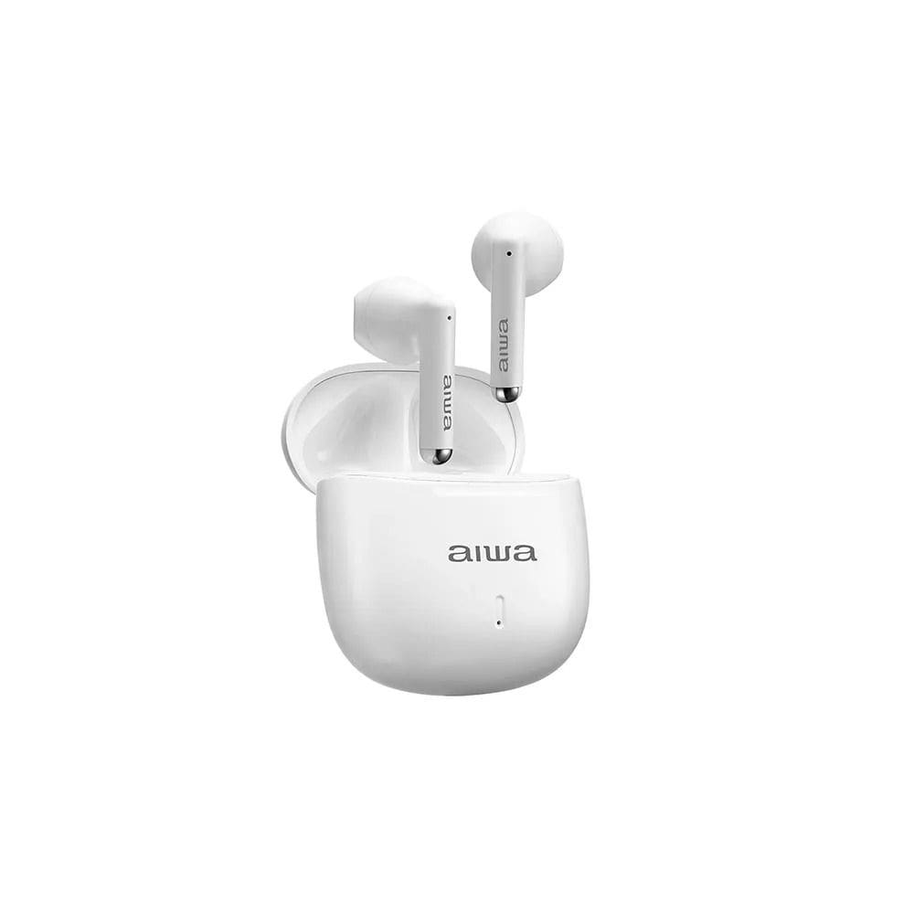 Fone De Ouvido Aws-eb-05-w Earbud Branco Aiwa Bivolt Branco