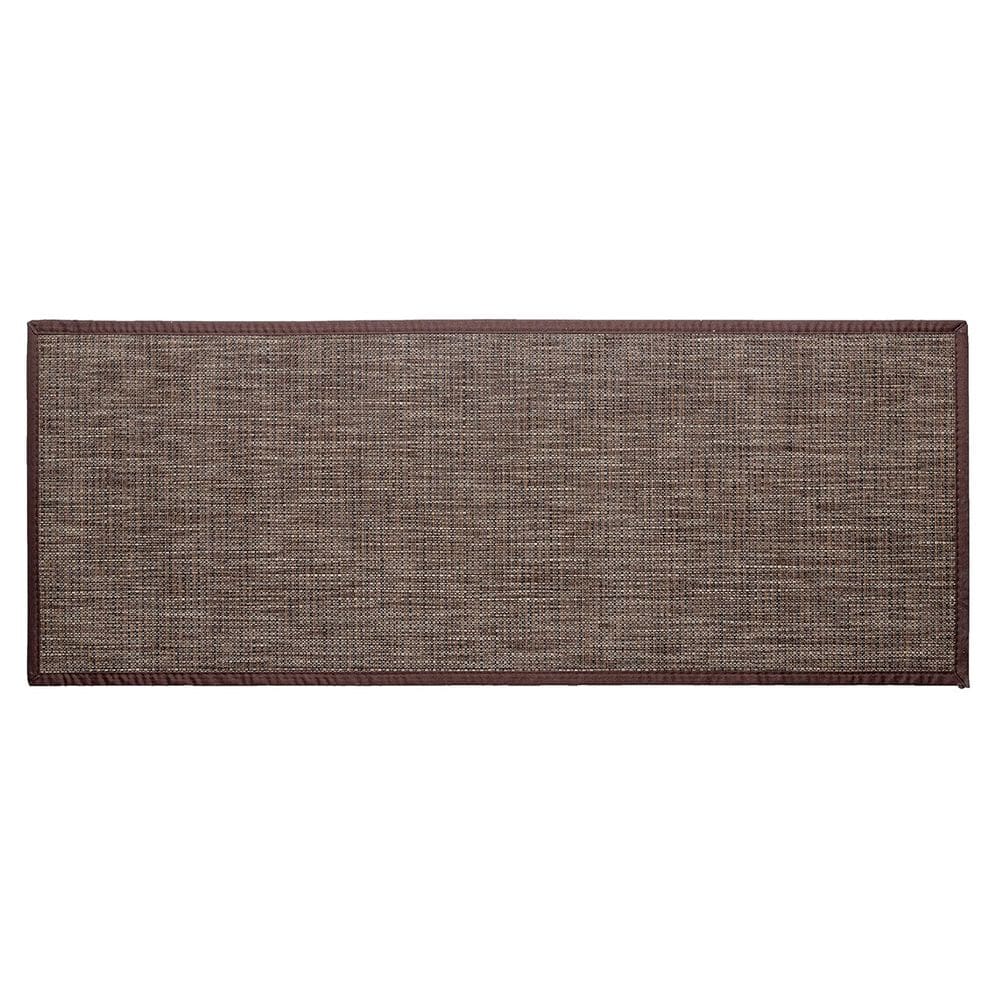 Tapete Passadeira Pratik Antiderrapante 60x180cm Jolitex Bege