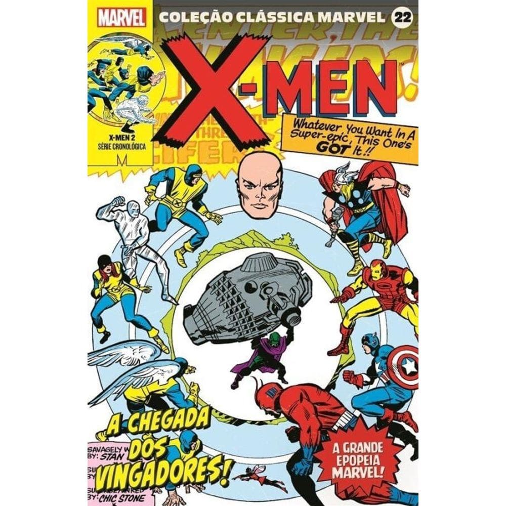 Coleção Clássica Marvel Vol. 22 - X-Men Vol. 2