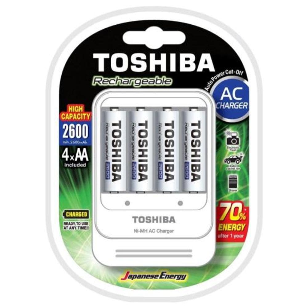 Carregador de Pilhas TNHC-6GAE4 CB (C/4 Pilhas AA 2600mAh)