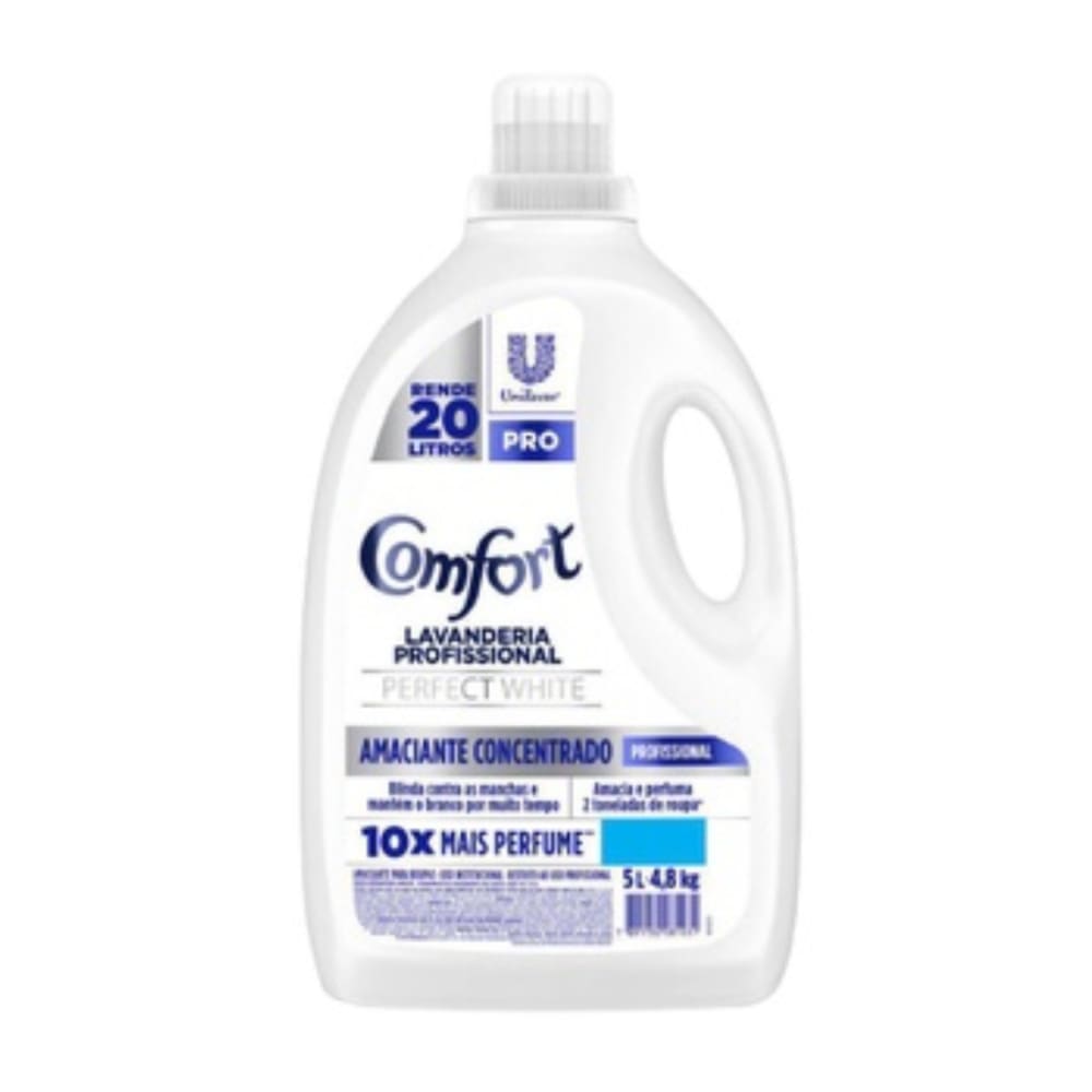 Amaciante Concentrado 5L Comfort Perfect White
