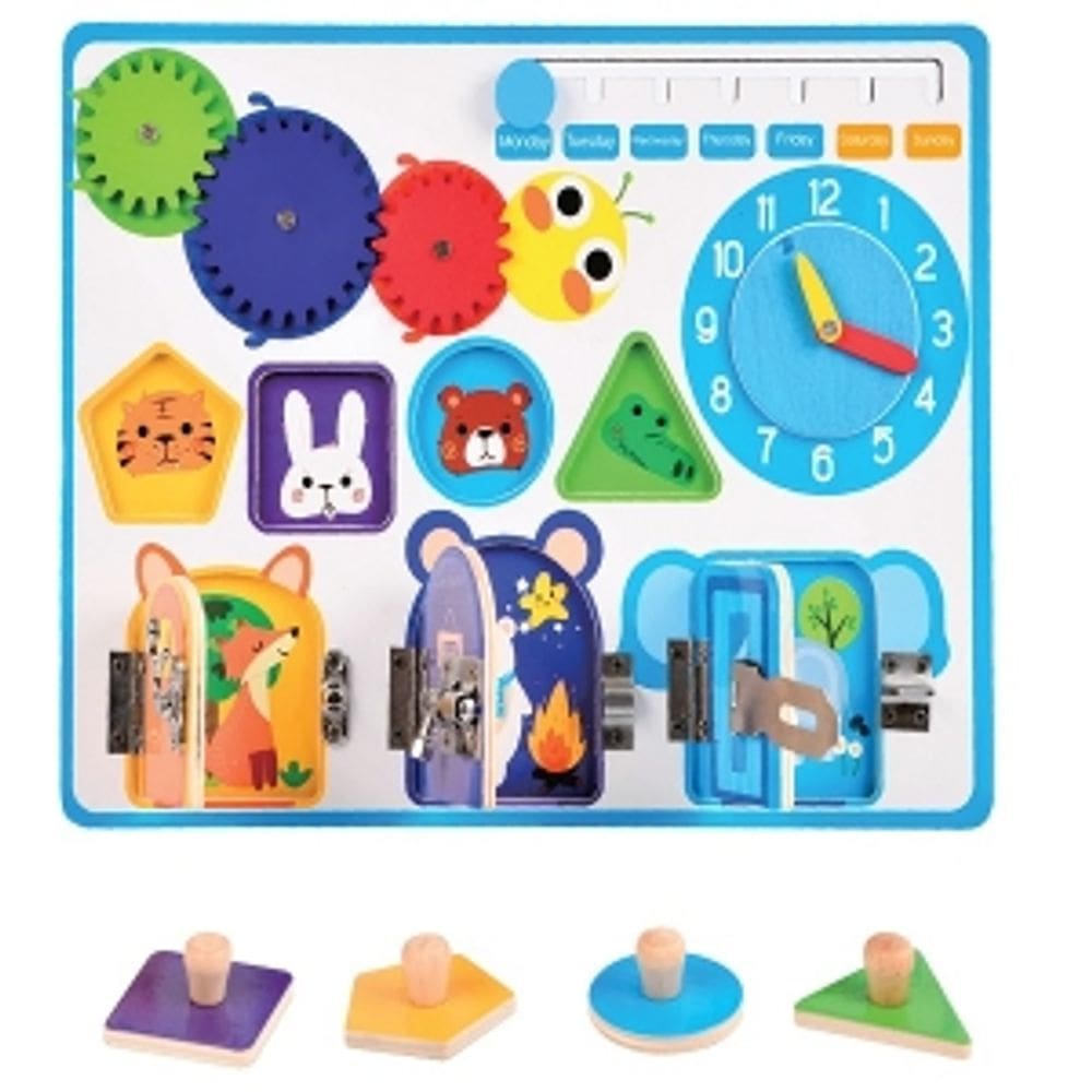 Tabuleiro Formas Geométricas Educ Play - Polibrinq BDM27