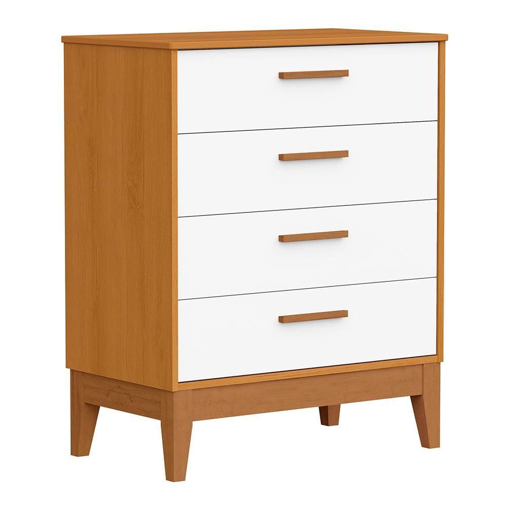 Cômoda Infantil Flip 4 Gavetas - Reller Móveis