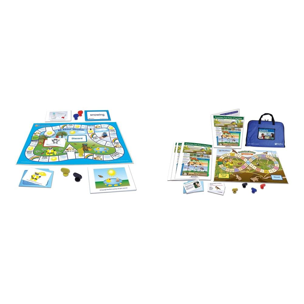 Kit combinado de jogos de preparação científica Casafoyer Weather & Ecosystems
