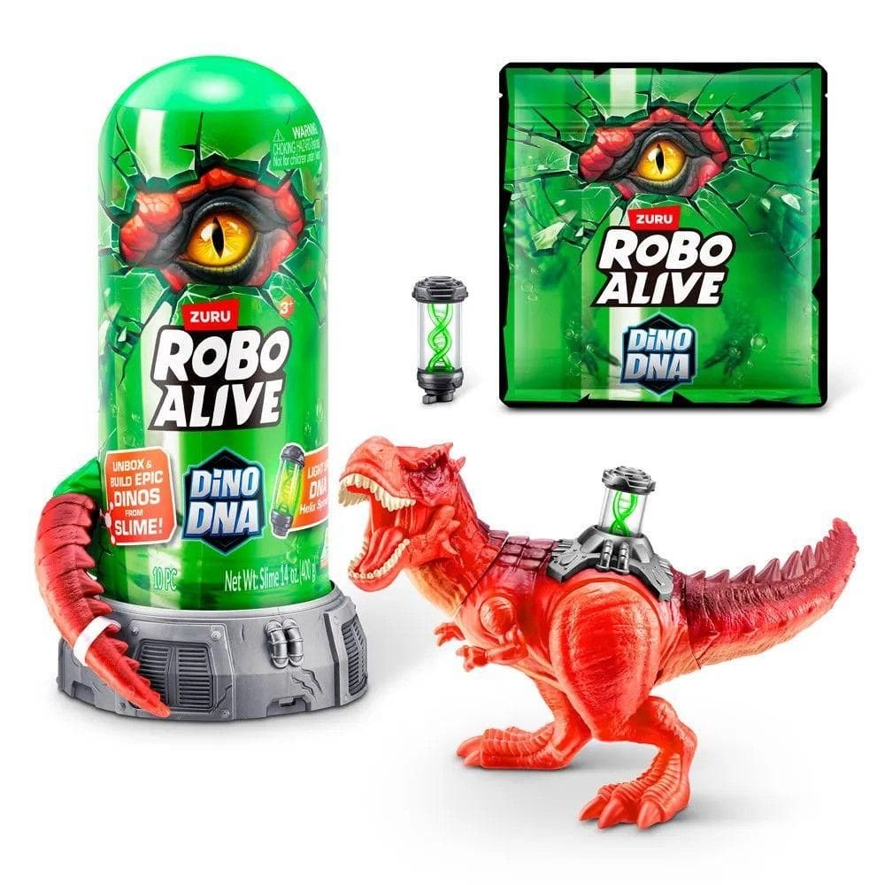 Robô Alive Dino DNA Vermelho - Candide