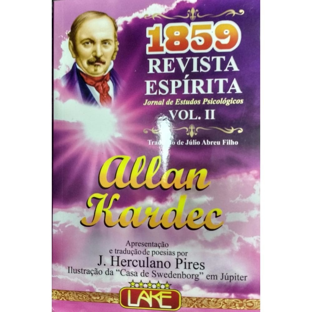 Revista Espírita 1859 Jornal De Estudos Psicológicos VOL. II