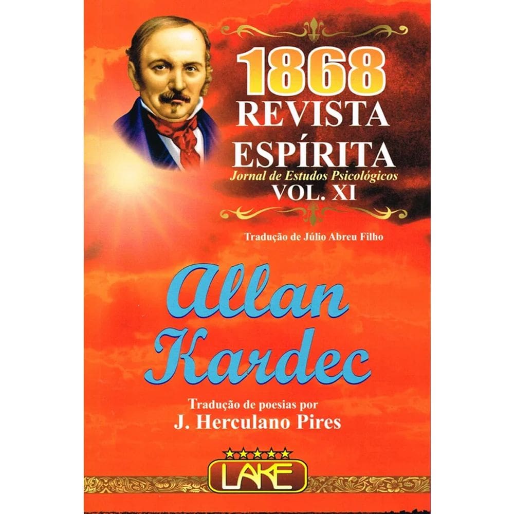 Revista Espírita 1868 Jornal De Estudos Psicológicos VOL. XI