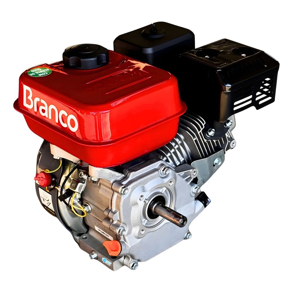 Motobomba Combustão Branco 6,5hp 4 Tempos C/ Alerta De Óleo