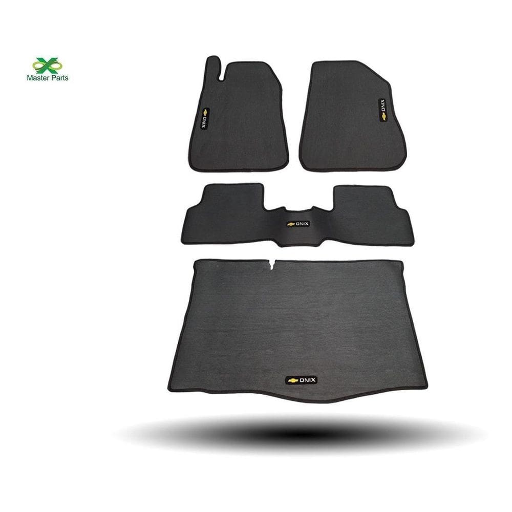 Tapete Borracha Onix 2012-2018 Traseiro PVC Impermeável