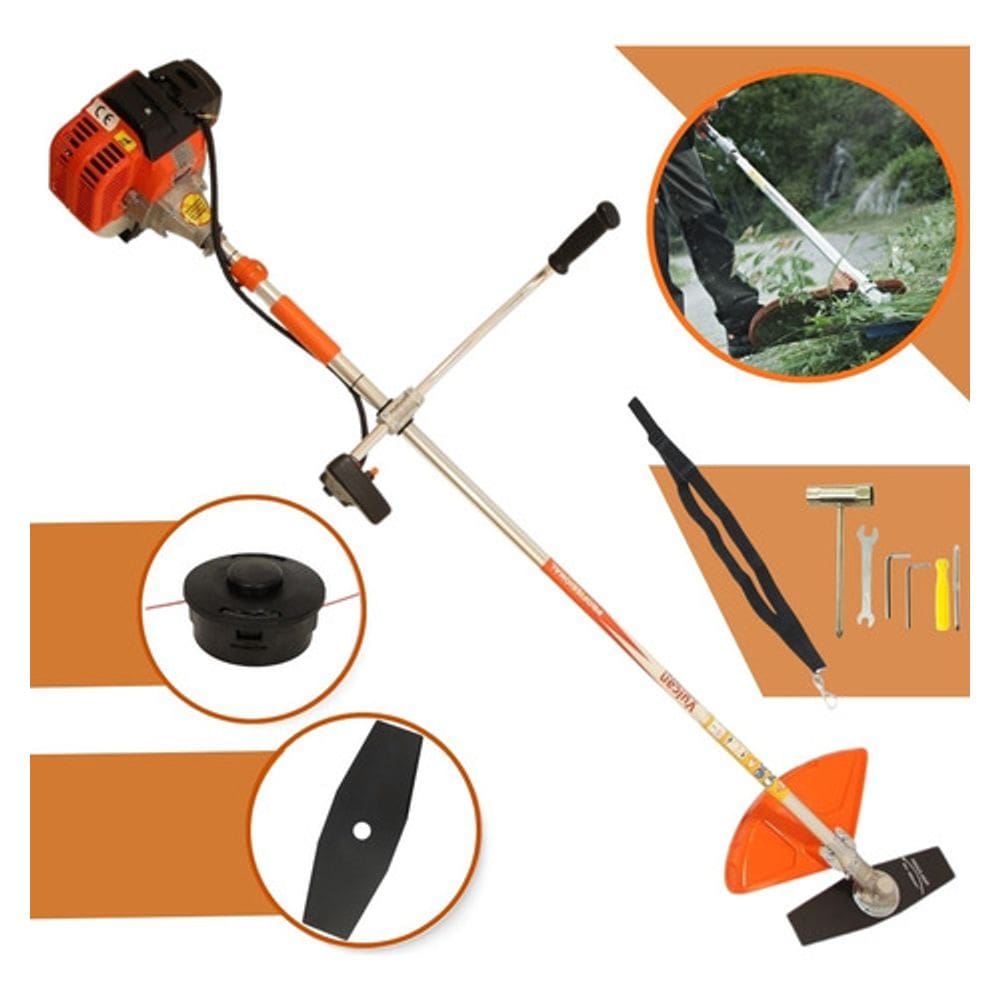 Roçadeira Gasolina Vr430s Vulcan Trent 43c Corta Grama Capim