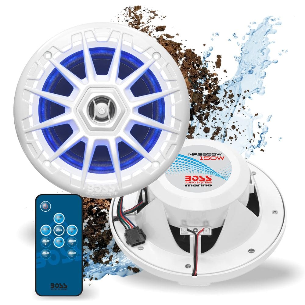 Alto-falantes marinhos BOSS Audio Systems MRGB55W 13,3 cm 150 W