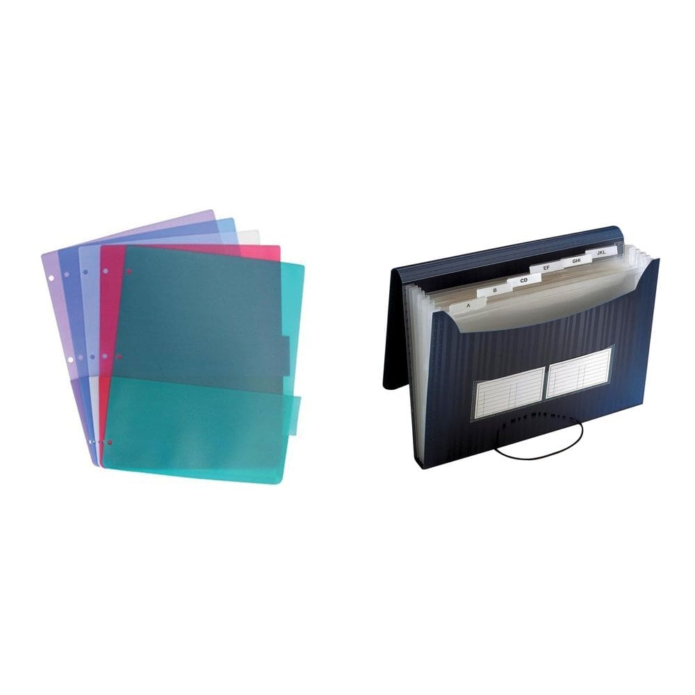 Organização de documentos Casafoyer Poly & Expanding File