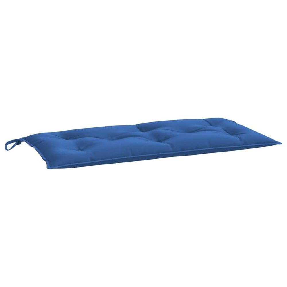 Almofada de banco de jardim VidaXL Blue Oxford Fabric 100x50x7cm