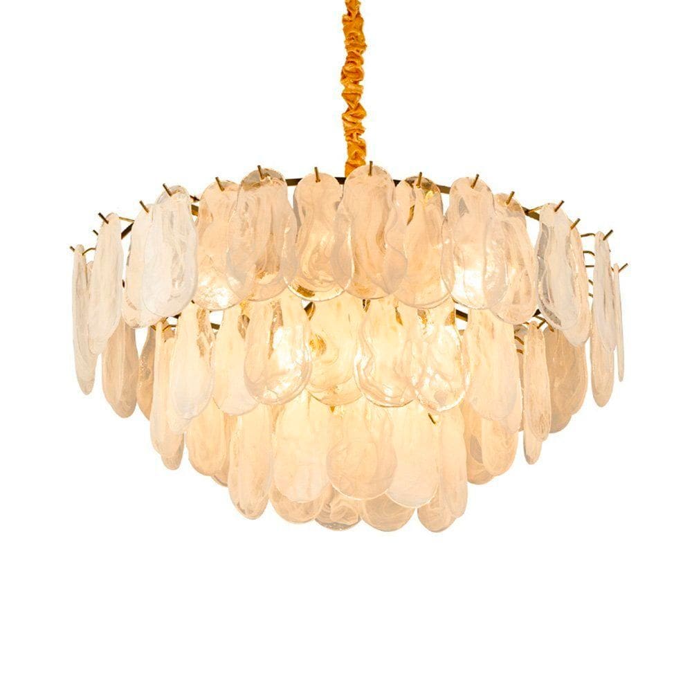 Lustre Pendente Nordecor Velle 2951 80cm Dourado Fosco E14 Bivolt