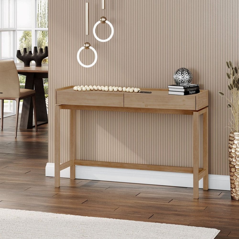 Aparador 2 Gavetas em Madeira Maciça Barcelona Tauari