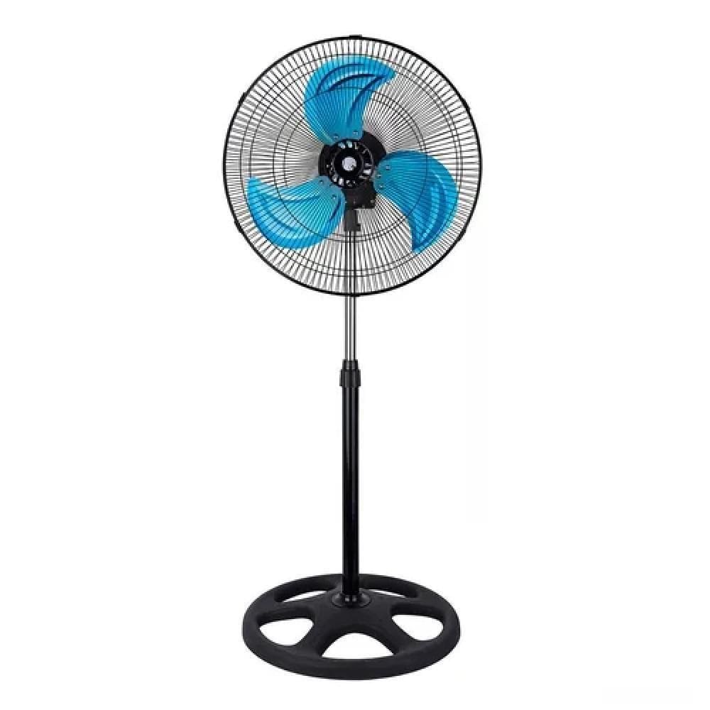 Ventilador Coluna 220V De Chao Potente Profissional 3 Velocidades 45W Coluna Pedestal Giratorio 3 Velocidades Turbo Sile
