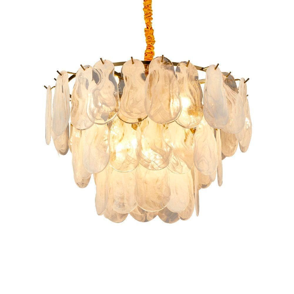 Lustre Pendente Nordecor Velle 2950 60cm Dourado Fosco E14 Bivolt