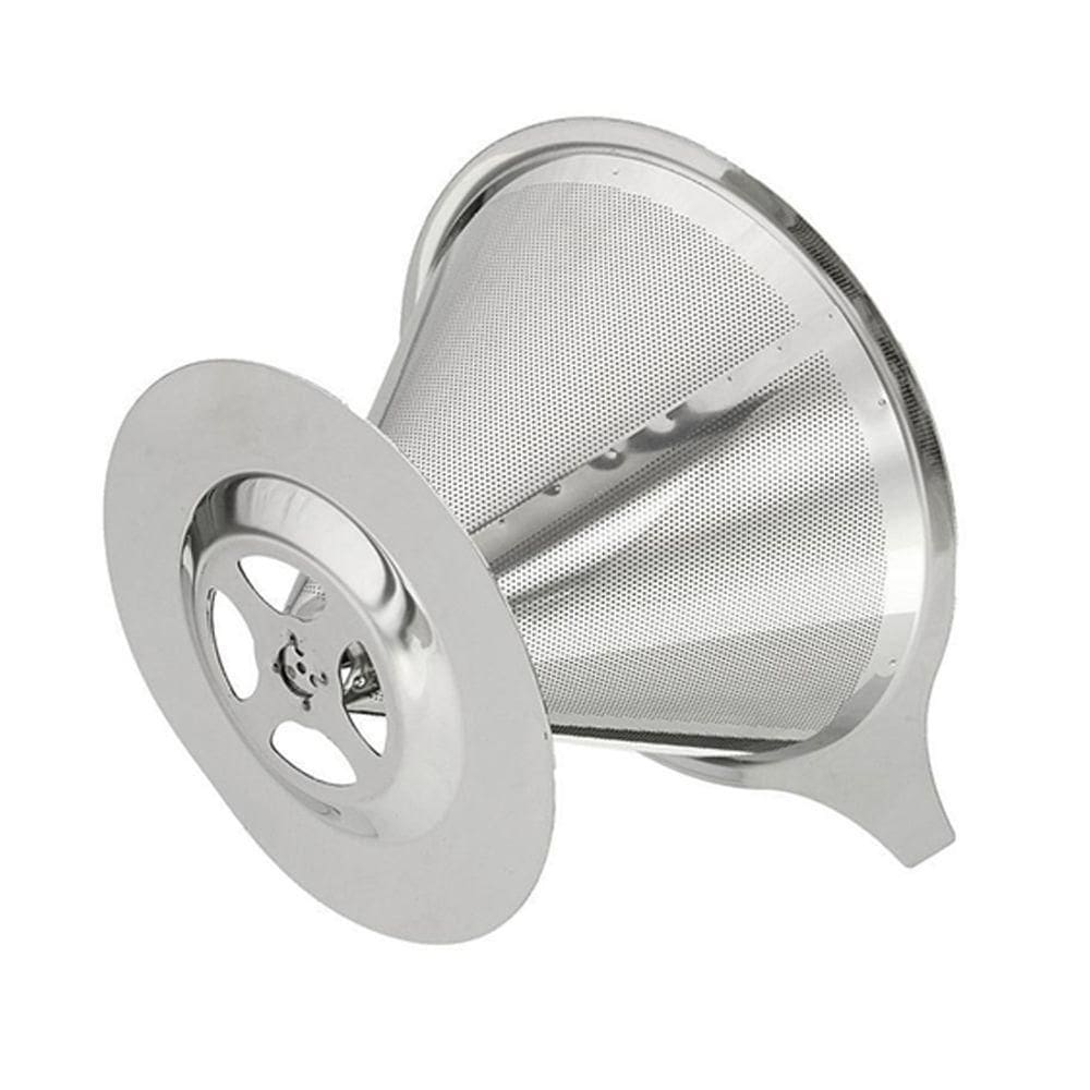 Coador De Cafe Aço Inox Reutilizavel Ecologico Grande