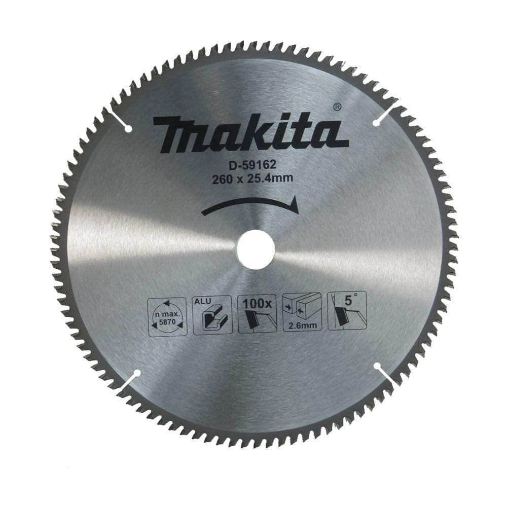 Disco Serra Tct 260 X 25,4 Mm 100t D-59162 Makita