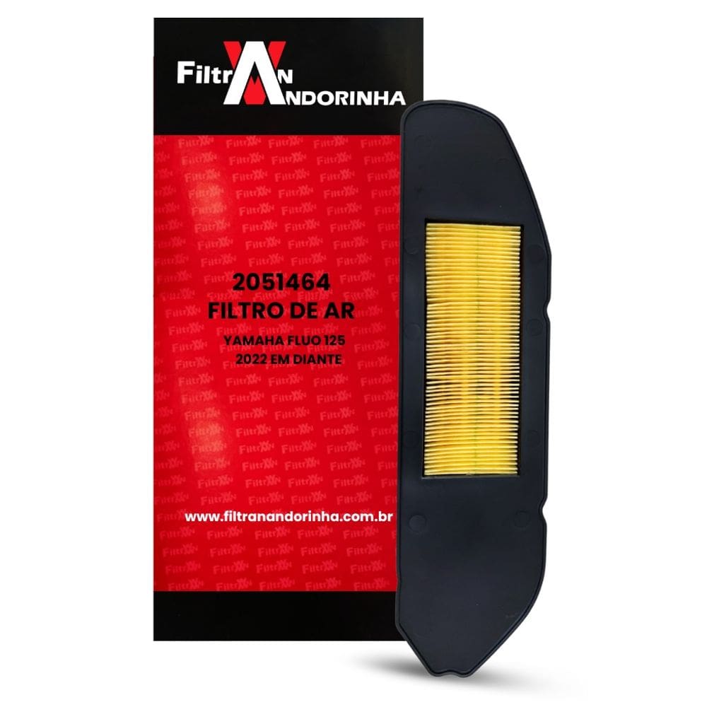 Filtro Ar Moto Fluo 125 2022 2023 2024 Filtran Andorinha Melhor Preço