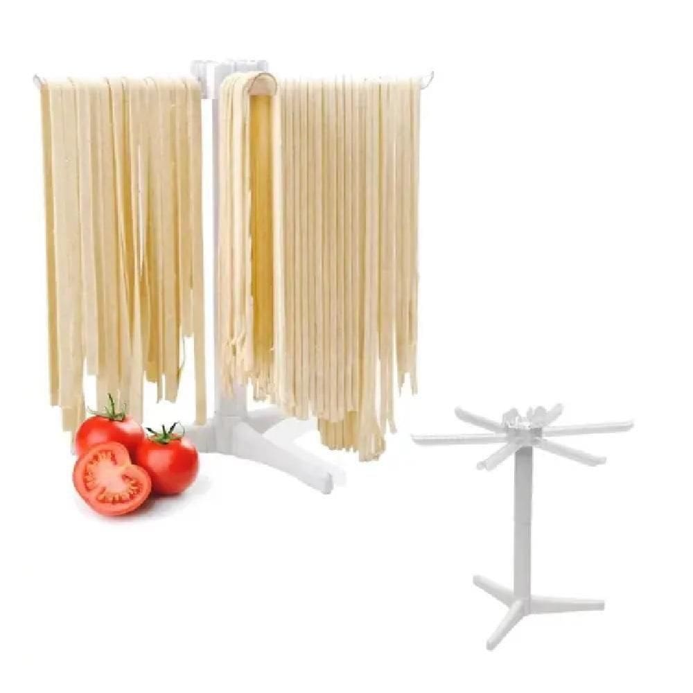 Varal Secador De Massas Macarrao Frescas Artesanal Com 6 Hastes Desmontavel Rack Cozinha