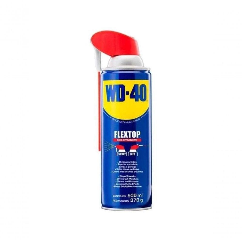 Lubrificante E Desengripante Aerosol 500ml Flex Top Spray Wd40 - Cx - 6