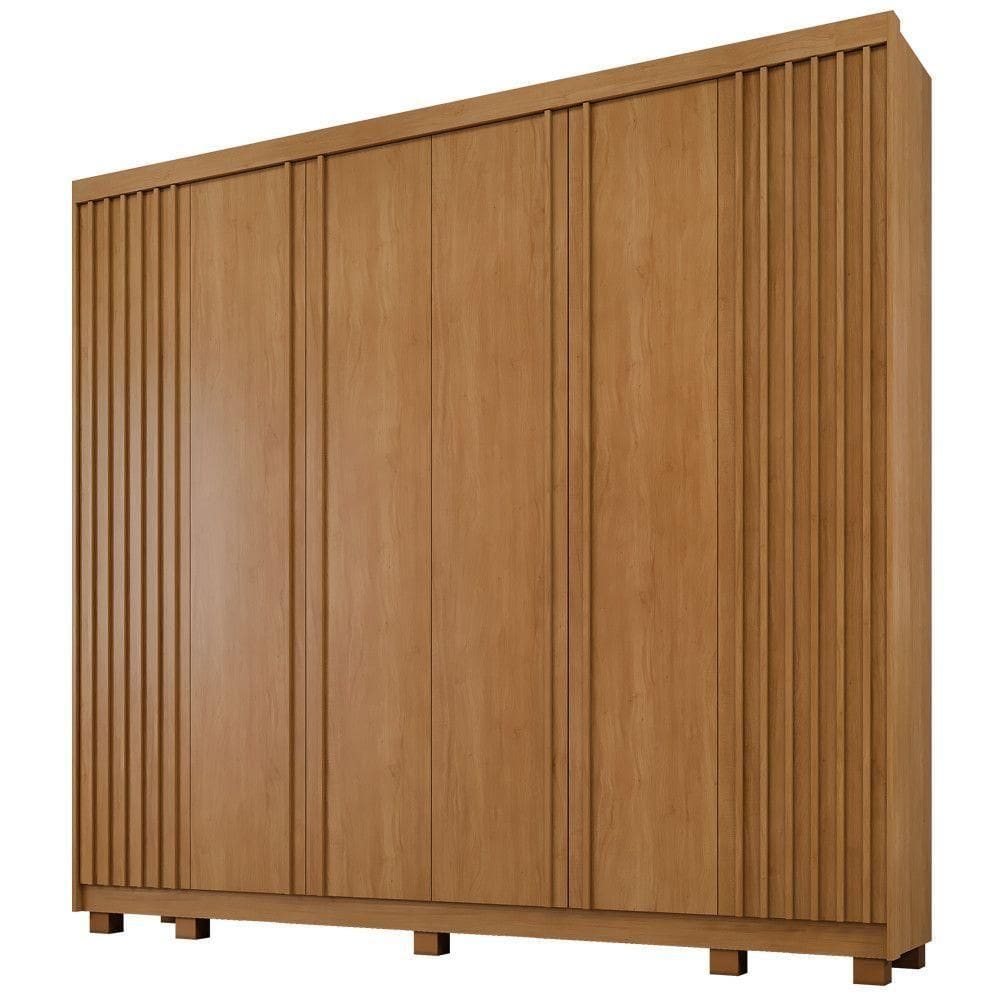 Guarda Roupa Noruega 6 Portas 6 Gavetas 12 Prateleiras Cinamomo