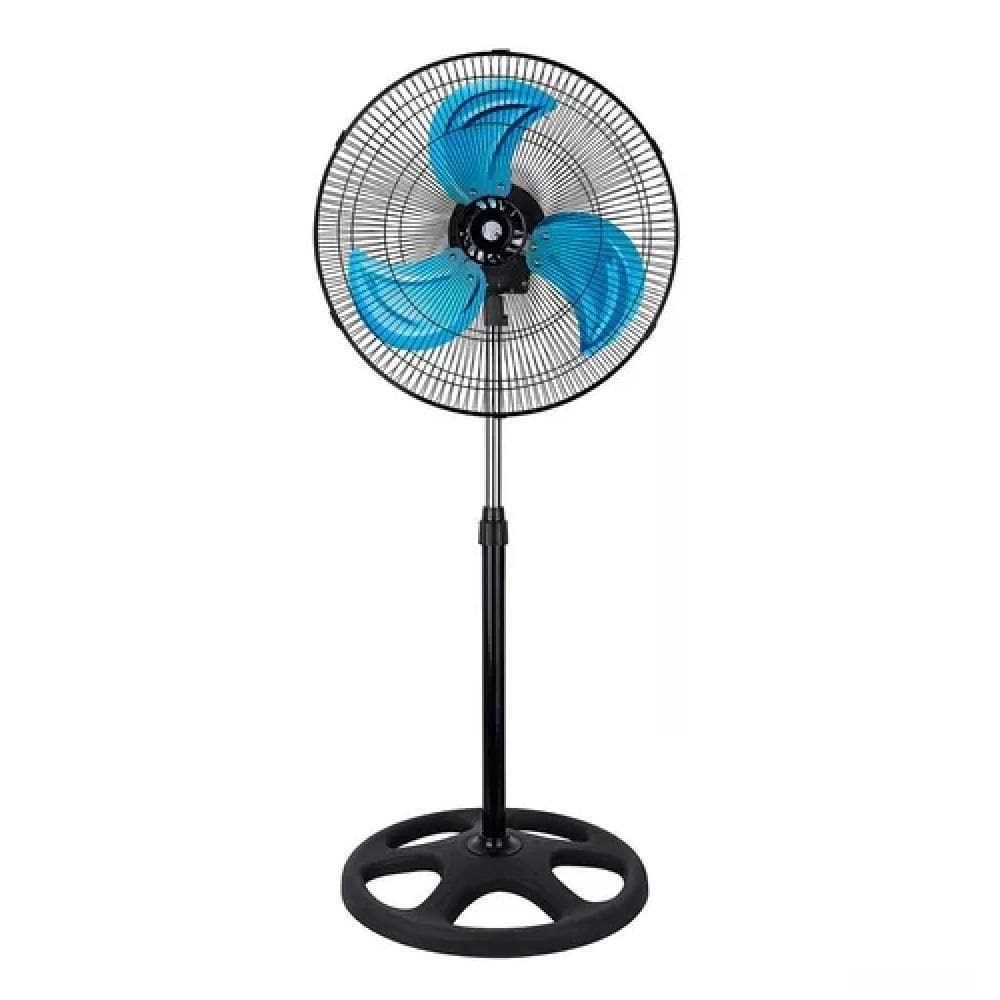 Ventilador Coluna 110V De Chao Potente Profissional 3 Velocidades 45W Coluna Pedestal Giratorio 3 Velocidades Turbo Sile