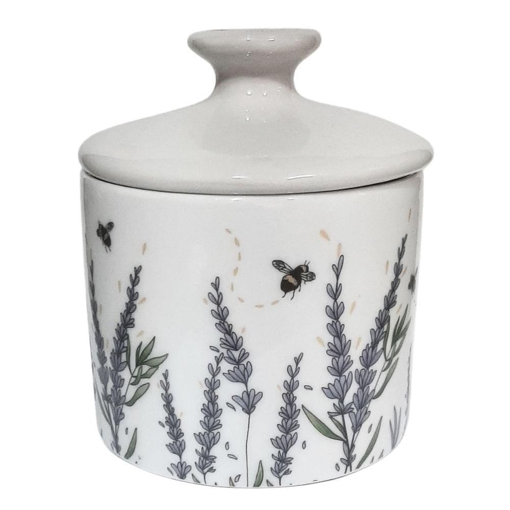 Açucareiro Porcelana Lavanda